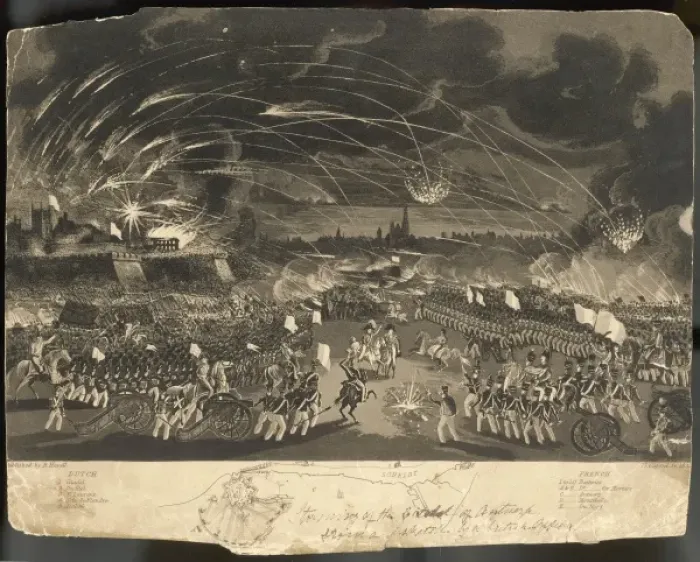 Framed Print : Antwerp Bombarded Framed Print : Antwerp Bombarded