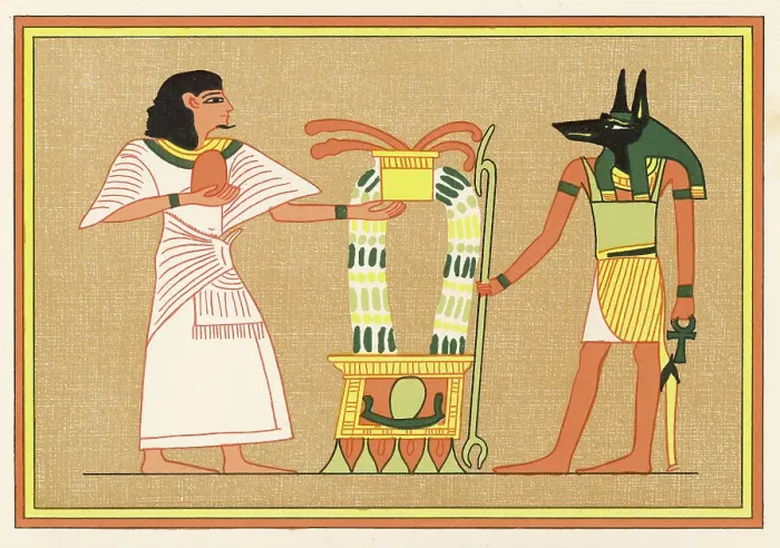 Framed Print : ANUBIS / OSIRIS Framed Print : ANUBIS / OSIRIS