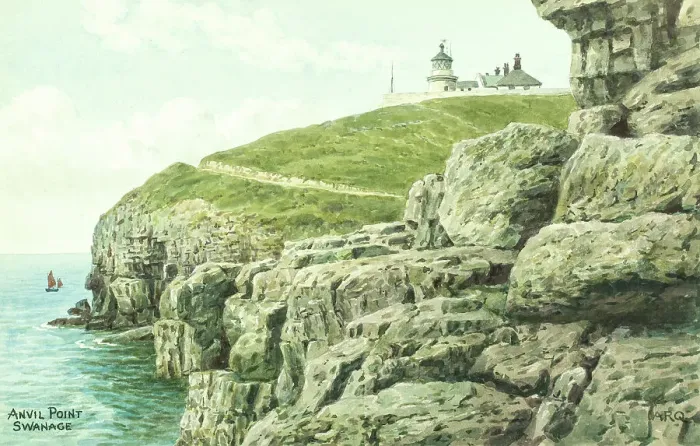 Framed Print : Anvil Point, Swanage, Dorset Framed Print : Anvil Point, Swanage, Dorset