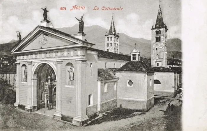 Framed Print : Aosta, Aosta Valley - The Cathedral Framed Print : Aosta, Aosta Valley - The Cathedral