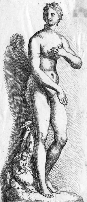 Framed Print : APHRODITE / ?FPB ENGRAVING Framed Print : APHRODITE / ?FPB ENGRAVING