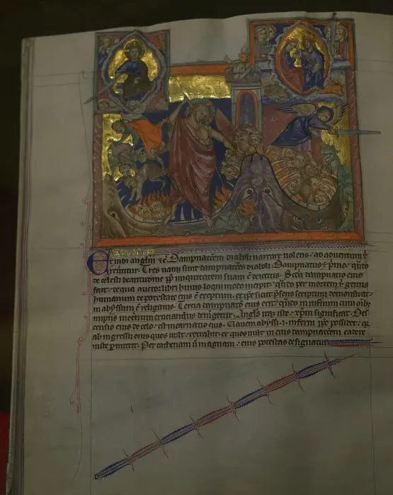Framed Print : Apocalypse. England, c. 1265-1275. Manuscript Framed Print : Apocalypse. England, c. 1265-1275. Manuscript