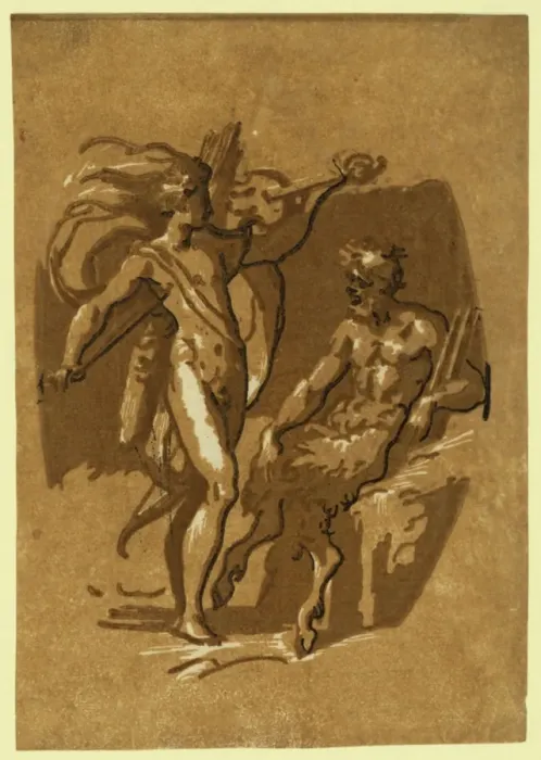 Framed Print : Apollo and Marsyas Framed Print : Apollo and Marsyas