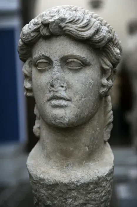 Framed Print : Apollo. From Rome, Italy. 1st century AD. Marble Framed Print : Apollo. From Rome, Italy. 1st century AD. Marble