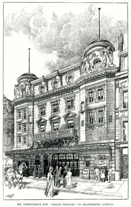 Framed Print : Apollo Theatre 1901 Framed Print : Apollo Theatre 1901