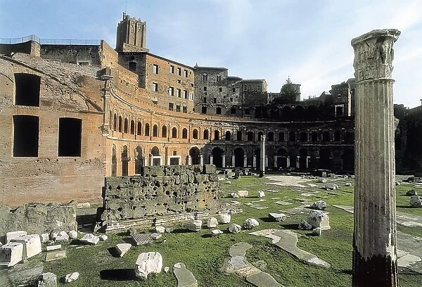 APOLLODORUS OF DAMASCUS (60-129). Forum of Trajan