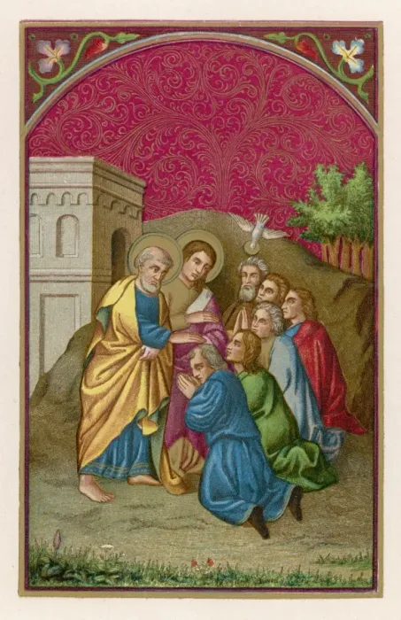 Framed Print : Apostles Peter & John Framed Print : Apostles Peter & John