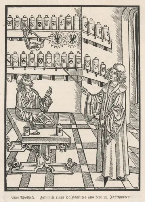 Framed Print : Apothecary 1505 Framed Print : Apothecary 1505