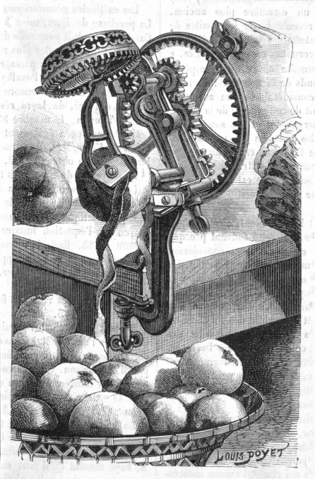 Framed Print : Appler Peeler 1881 Framed Print : Appler Peeler 1881