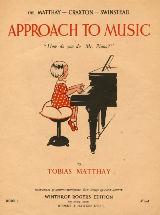 Framed Print : Approach to Music, piano music cover Framed Print : Approach to Music, piano music cover
