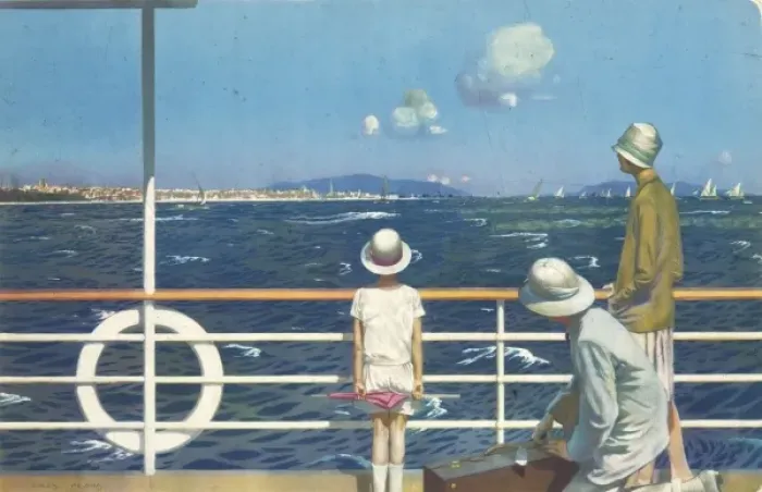 Framed Print : Approaching Bombay by sea Framed Print : Approaching Bombay by sea