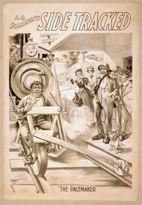 Framed Print : AQ Scammons Side tracked Framed Print : AQ Scammons Side tracked