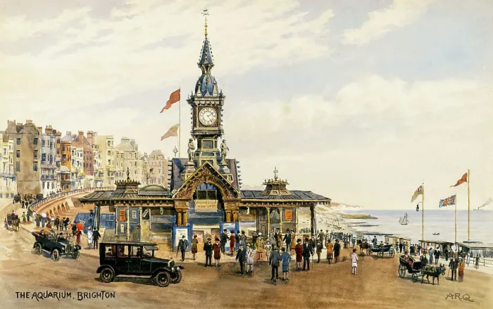 Framed Print : The Aquarium, Brighton, Sussex Framed Print : The Aquarium, Brighton, Sussex