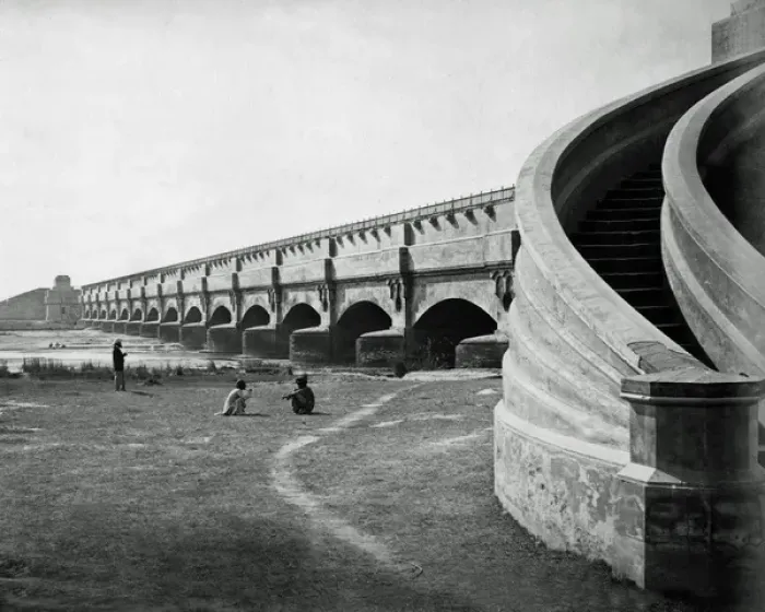 Framed Print : Aqueduct on the Ganges Canal, India Framed Print : Aqueduct on the Ganges Canal, India