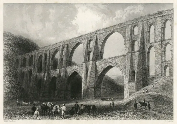 Framed Print : Aqueduct of the Greek Emperors, near Pyrgo 1854 Framed Print : Aqueduct of the Greek Emperors, near Pyrgo 1854