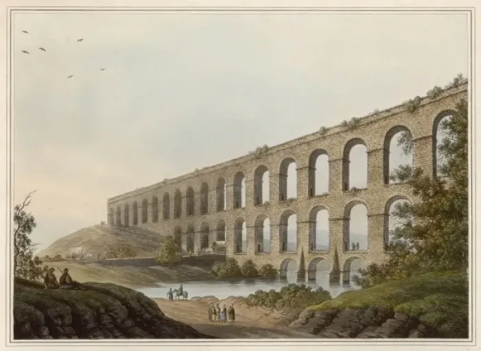 Framed Print : Aqueduct Near Belgrade Framed Print : Aqueduct Near Belgrade
