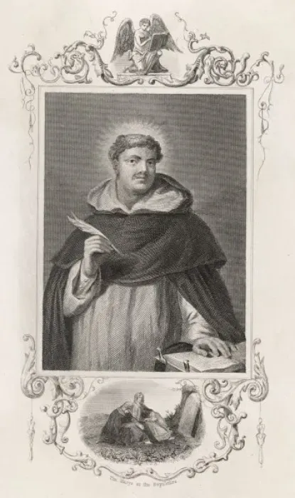 Framed Print : Aquinas (Anon) Framed Print : Aquinas (Anon)