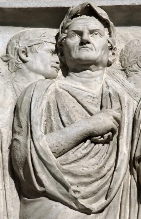 Framed Print : Ara Pacis Augustae. Processional frieze. Detail. Relief. Nor Framed Print : Ara Pacis Augustae. Processional frieze. Detail. Relief. Nor