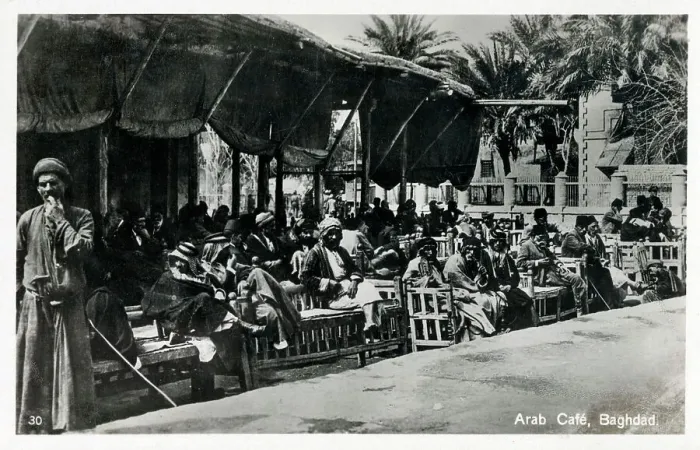 Framed Print : An Arab Cafe in Baghdad, Iraq Framed Print : An Arab Cafe in Baghdad, Iraq