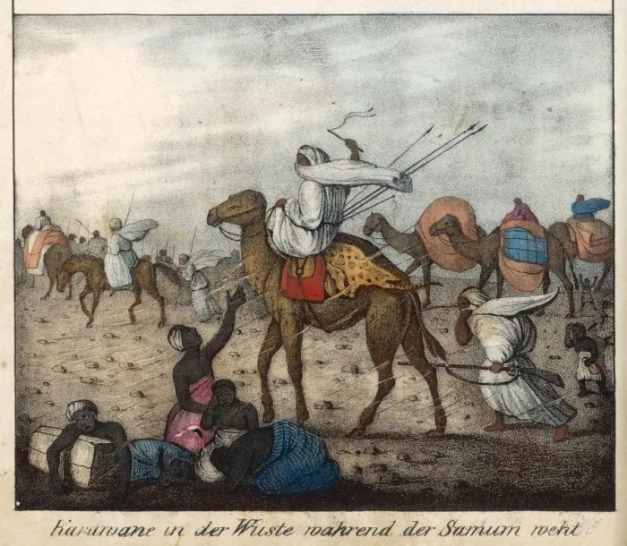 Framed Print : Arab Caravan Framed Print : Arab Caravan
