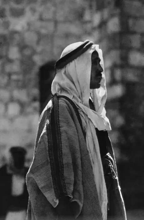 Framed Print : Arab man, Jerusalem Framed Print : Arab man, Jerusalem