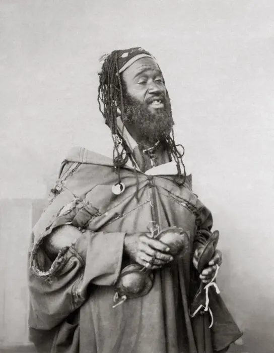 Framed Print : Arab singer, Morocco, c. 1900 Framed Print : Arab singer, Morocco, c. 1900