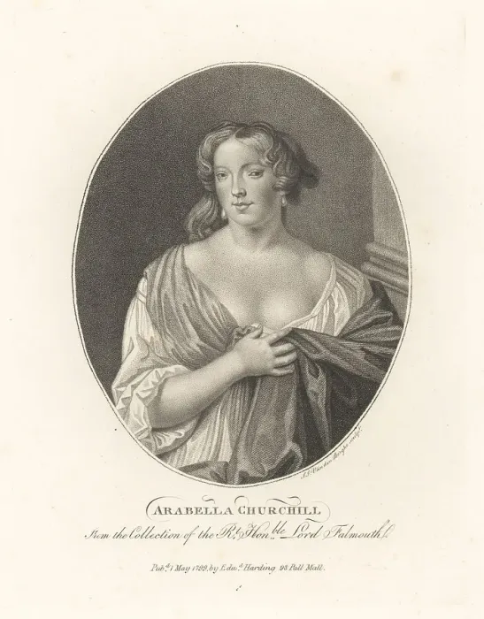 Framed Print : Arabella Churchill, mistress of King James II Framed Print : Arabella Churchill, mistress of King James II