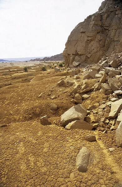Arabian Desert - rocks and sand