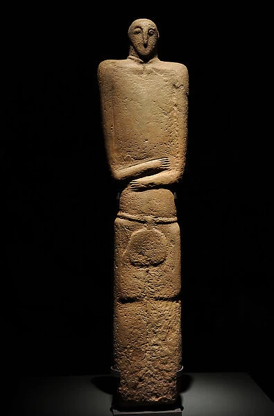 Arabic peninsula. Anthropomorphe Stele. 3rd century BC. 100x