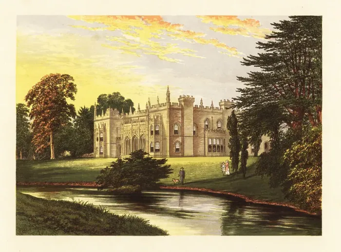 Framed Print : Arbury, Warwickshire, England Framed Print : Arbury, Warwickshire, England