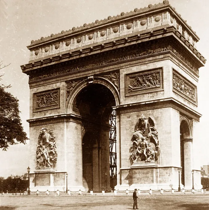 Framed Print : Arc de Triomphe, Paris, France Framed Print : Arc de Triomphe, Paris, France