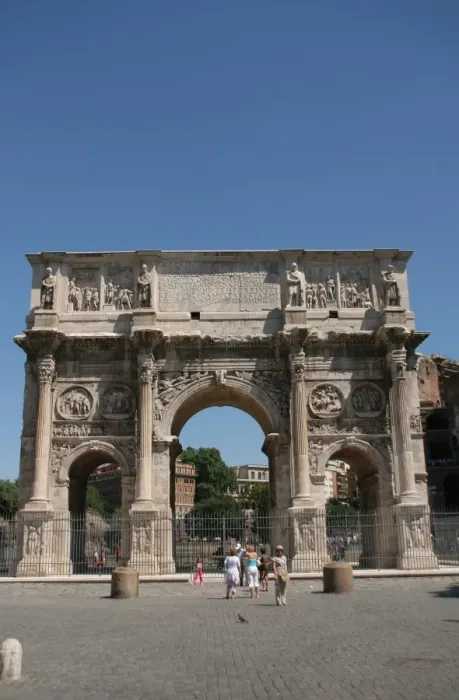 Framed Print : Arch of Constantine (Arco di Constantino). Triumpahl arch in Framed Print : Arch of Constantine (Arco di Constantino). Triumpahl arch in