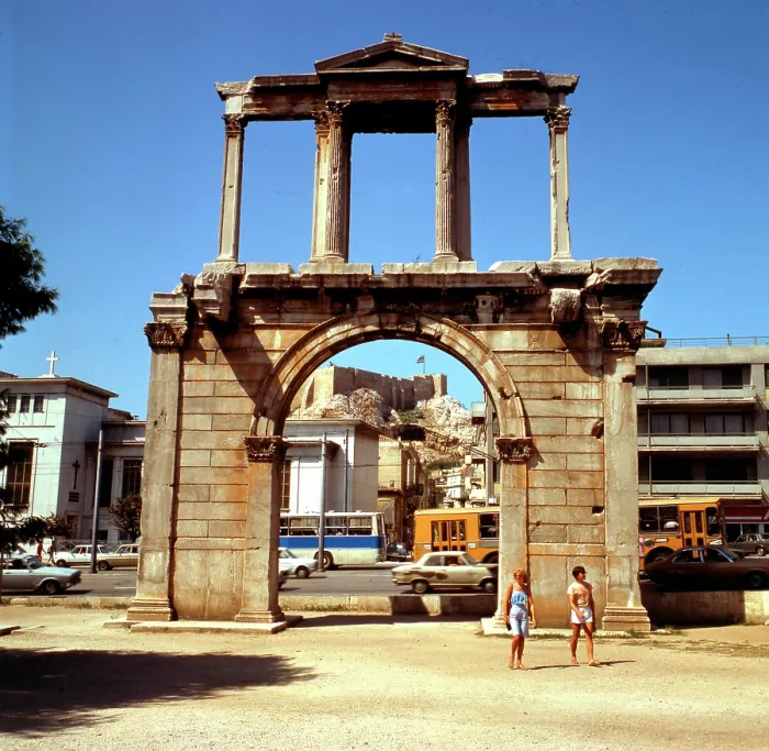 Framed Print : Arch of Hadrian Framed Print : Arch of Hadrian