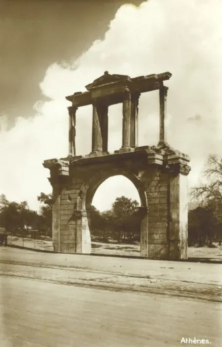 Framed Print : The Arch of Hadrian, Athens, Greece Framed Print : The Arch of Hadrian, Athens, Greece