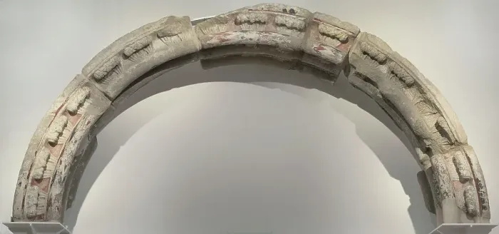 Framed Print : Arch of the old cloister of the Santiago Cathedral Framed Print : Arch of the old cloister of the Santiago Cathedral