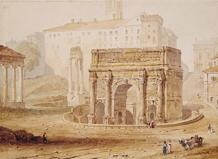 Framed Print : Arch of Septimus Severus, Rome Framed Print : Arch of Septimus Severus, Rome