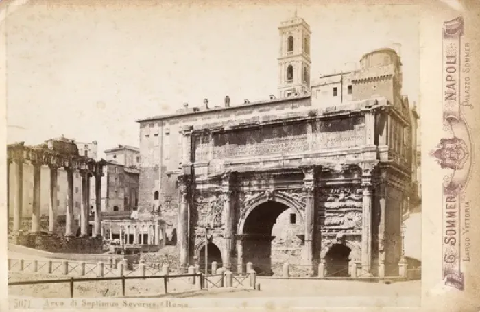 Framed Print : The Arch of Septimus Severus, Rome, Italy in the Forum Framed Print : The Arch of Septimus Severus, Rome, Italy in the Forum