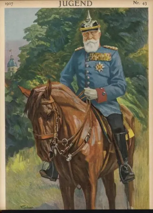 Framed Print : Archduke Friedrich / Baden Framed Print : Archduke Friedrich / Baden