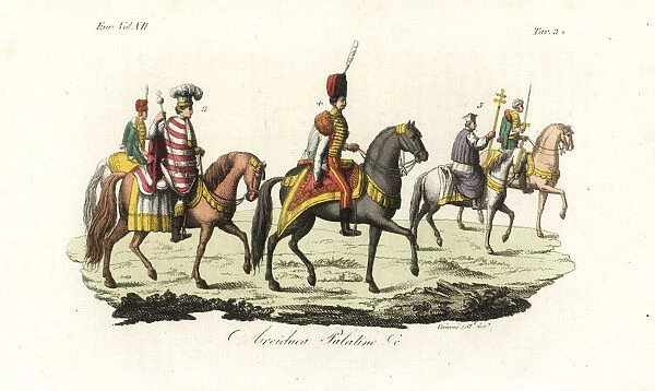 Archduke Joseph, Palatine of Hungary, in hussar
