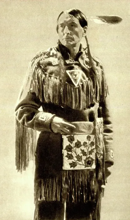 Framed Print : Archibald Stansfeld Belaney, British-born conservationist Framed Print : Archibald Stansfeld Belaney, British-born conservationist