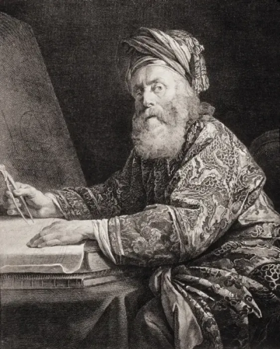 Framed Print : ARCHIMEDES (257-212 BC). Mathematician, geometrician Framed Print : ARCHIMEDES (257-212 BC). Mathematician, geometrician
