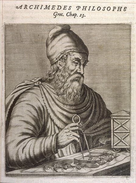 Archimedes, Greek mathematician and inventor