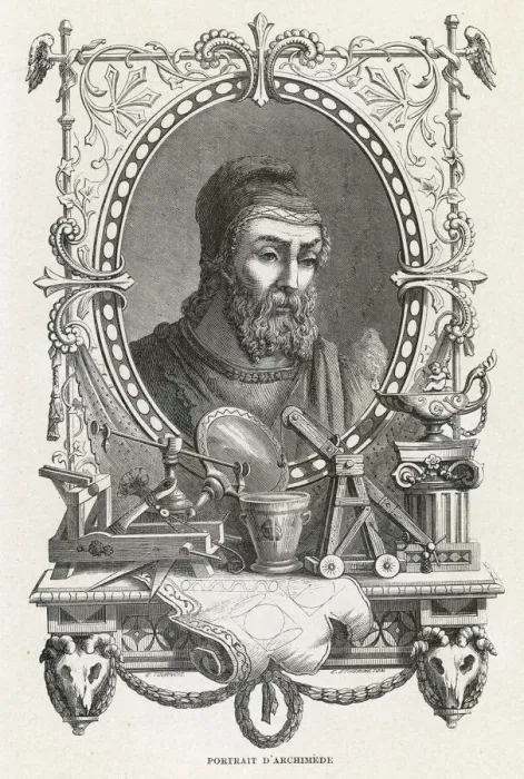 Framed Print : Archimedes, Greek mathematician and inventor Framed Print : Archimedes, Greek mathematician and inventor