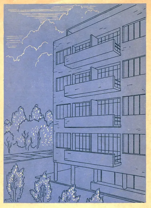 Framed Print : Architectural Flats Illustration Framed Print : Architectural Flats Illustration
