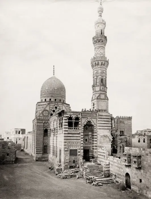 Framed Print : Architectural view in old Cairo, Egypt, c. 1870 s Framed Print : Architectural view in old Cairo, Egypt, c. 1870 s