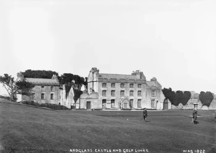 Framed Print : Ardglass Castle and Golf Links Framed Print : Ardglass Castle and Golf Links
