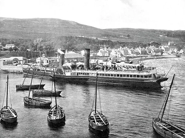 Ardrishaig Paddle Steamer early 1900s