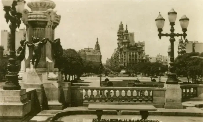 Framed Print : Argentina - Buenos Aires - The Plaza of Congress Framed Print : Argentina - Buenos Aires - The Plaza of Congress