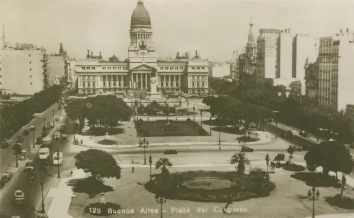 Framed Print : Argentina - Buenos Aires - Plaza of Congress Framed Print : Argentina - Buenos Aires - Plaza of Congress