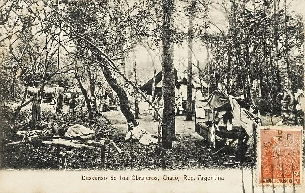 Argentina - Camp of Obrajeros